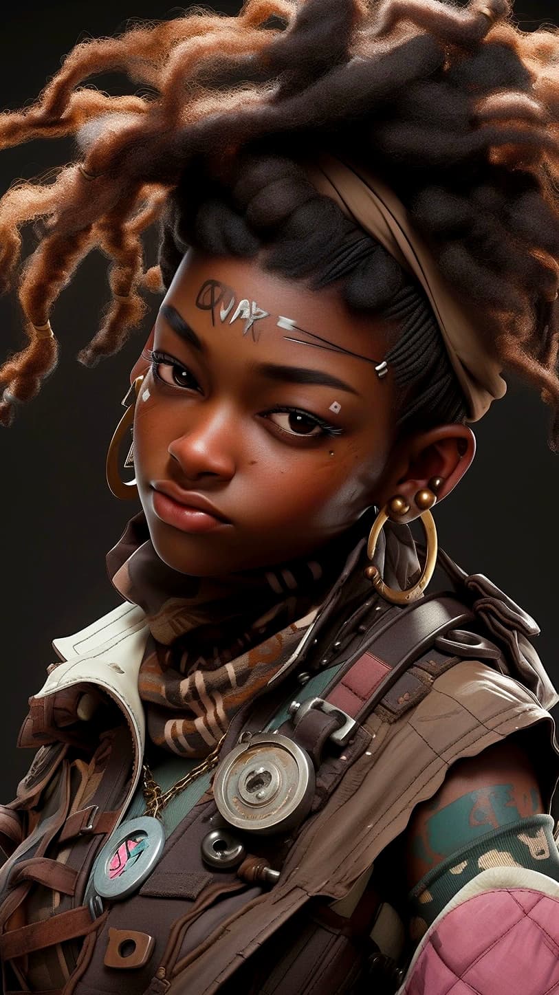 Steampunk Rebels 2: Latrell - Midjourney