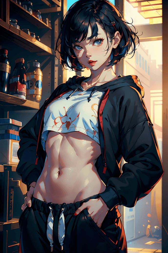 Stable Diffusion prompt: 1 girl, beautiful Korean girl, (Cute Loose Bob hai... - Stable Diffusion