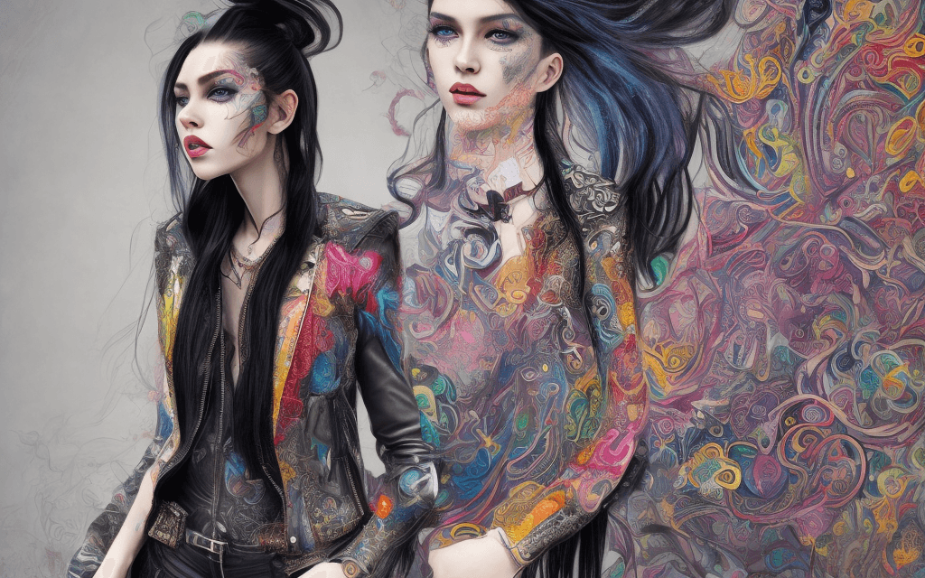 Openjourney prompt: Bright long hair remains a distinctive feature ,fu... - Openjourney
