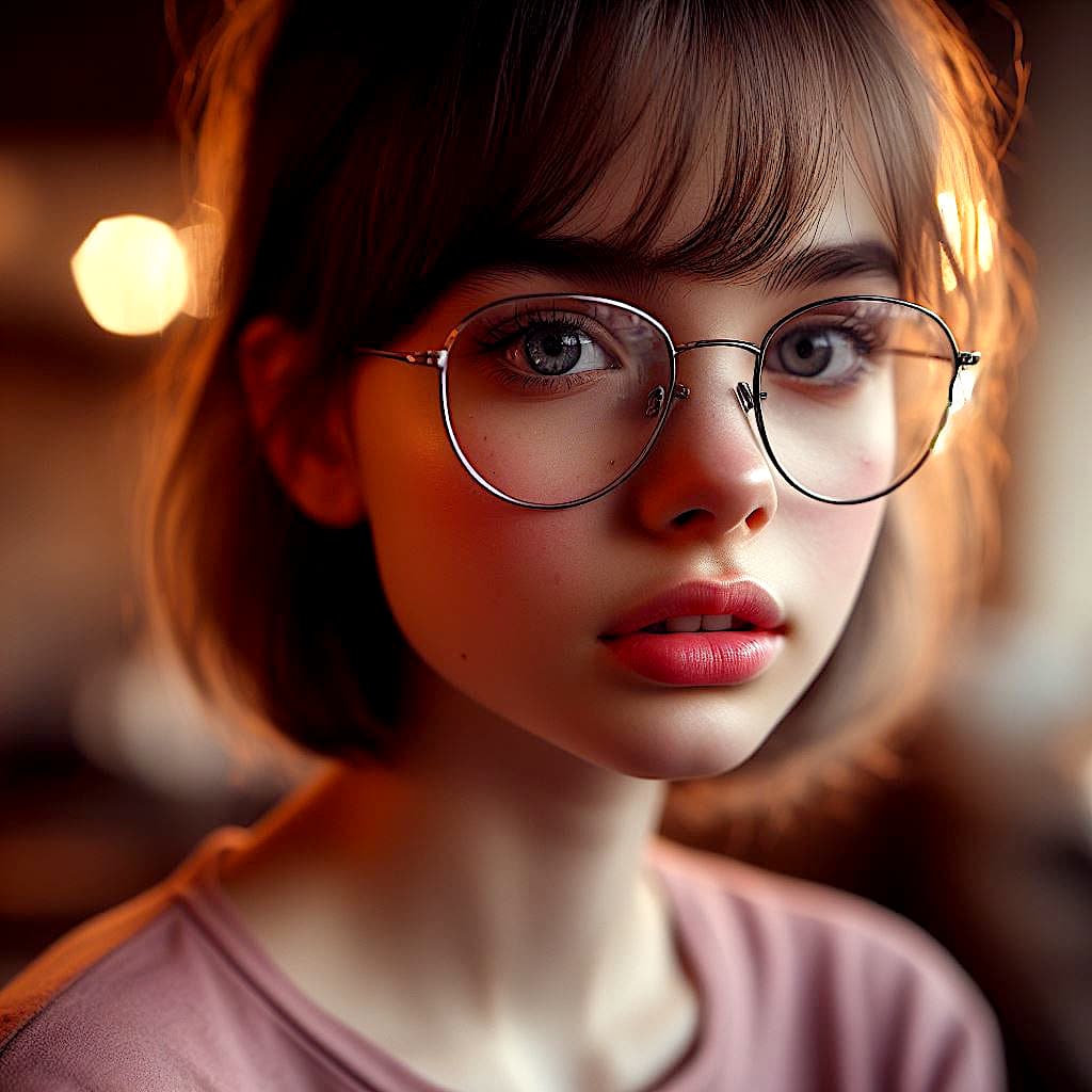 Cool kids wear glasses - Realistic Vision V2.0