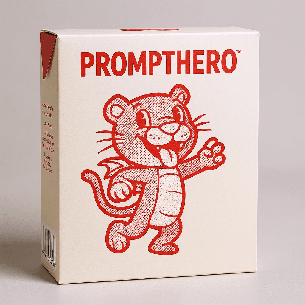 FLUX prompt: Write Prompthero on top of the Mascot and put it o... - FLUX