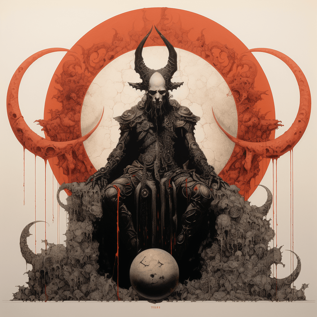 Midjourney prompt: Surreal Krull movie male character design in the s... - Midjourney