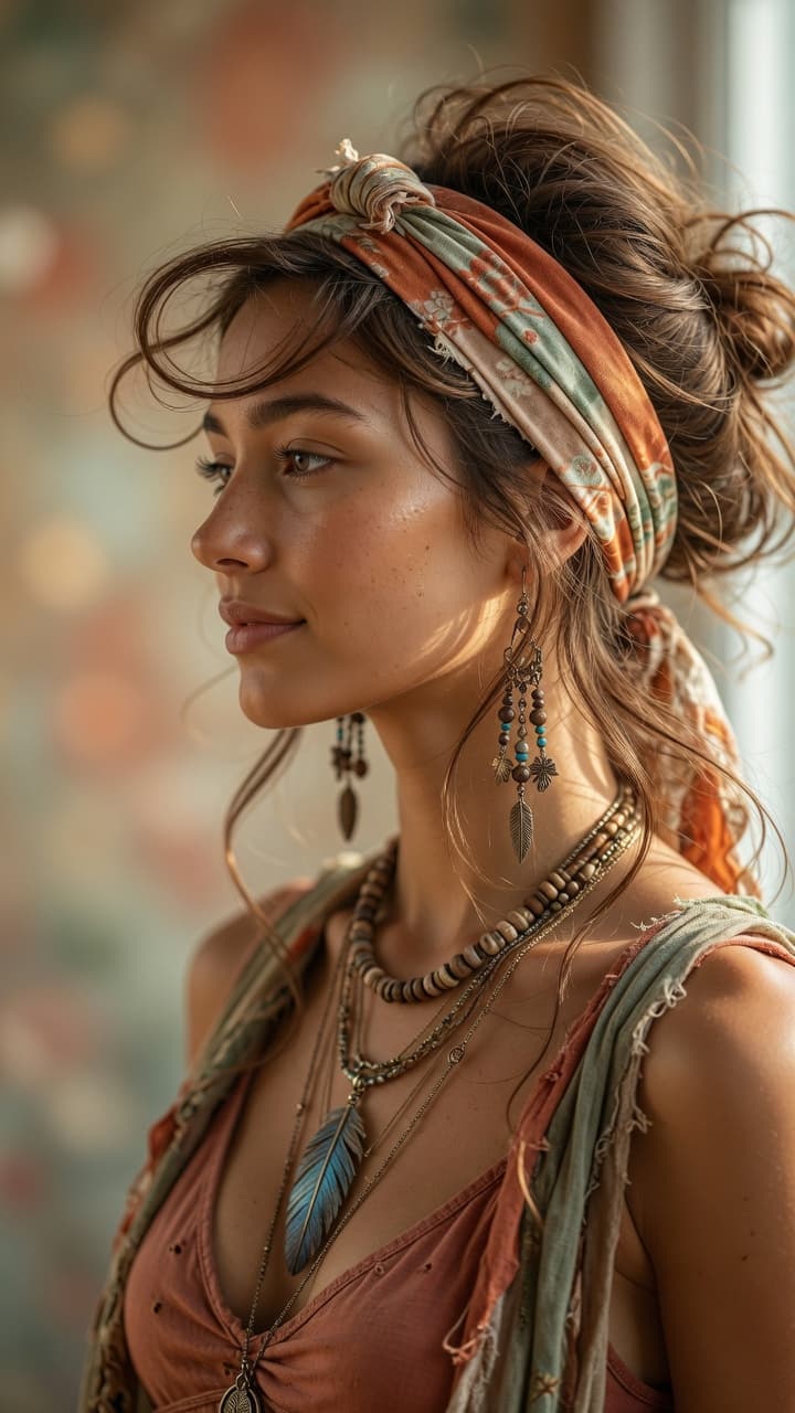 A breathtakingly beautiful 20-year-old woman with ... - PromptHero