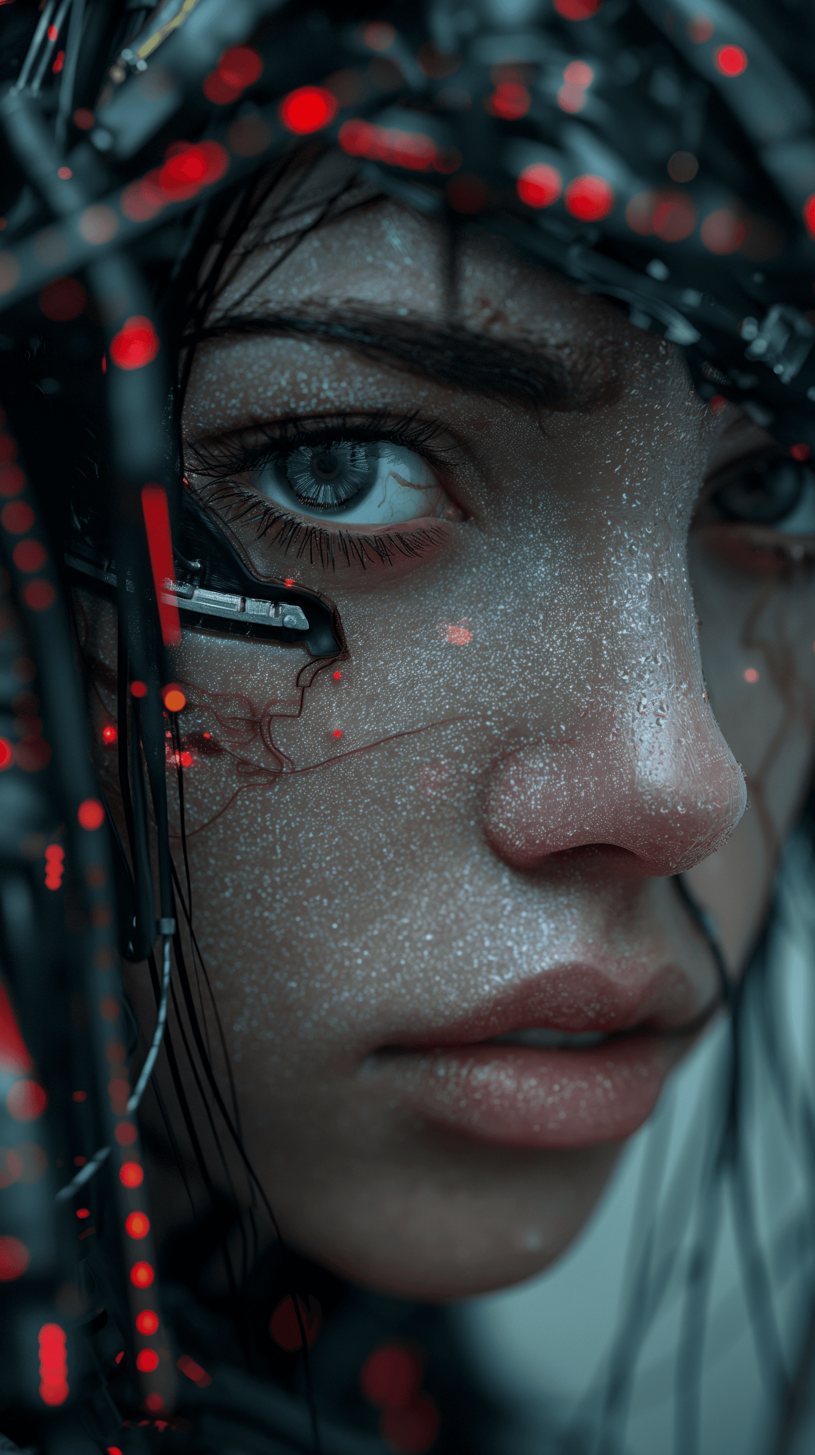 Midjourney prompt: rendering, close-up, detail candid shot, focus to ... - Midjourney