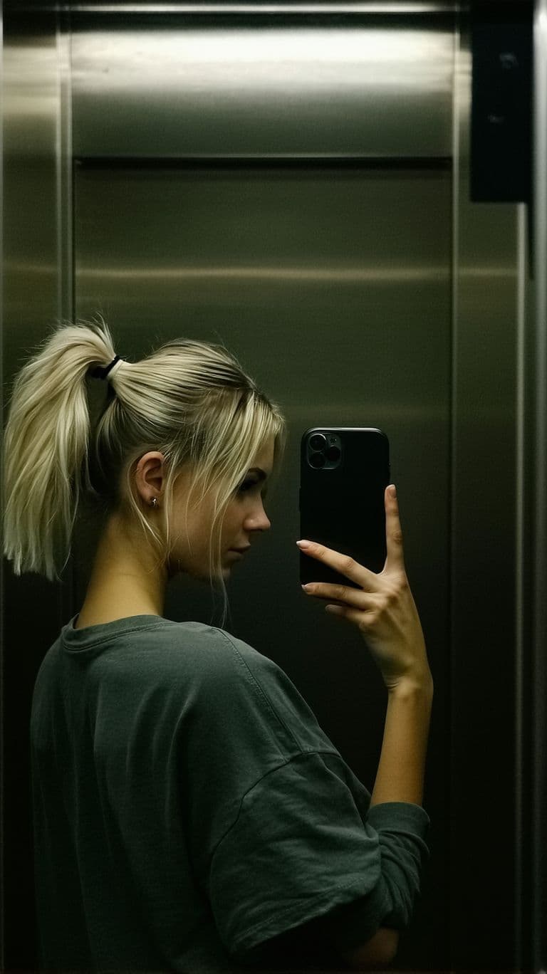 Stable Diffusion prompt: A 35 years old sweden woman, blonde hair with pony... - Stable Diffusion