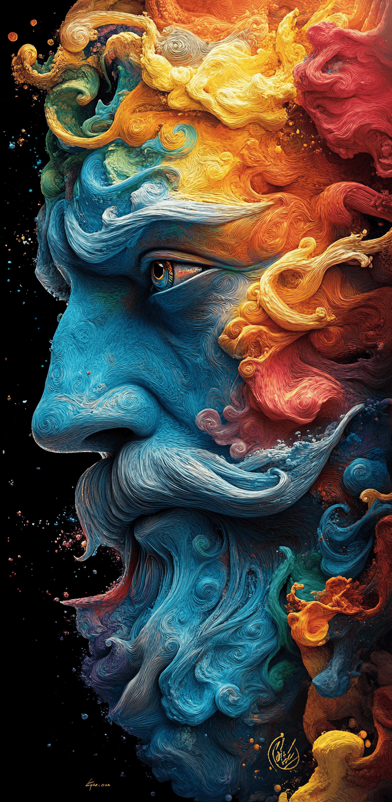 Midjourney prompt: photo illustration from a world in the clouds, in ... - Midjourney
