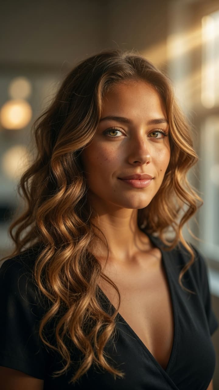 A stunning ultra-realistic portrait of a beautiful... - PromptHero