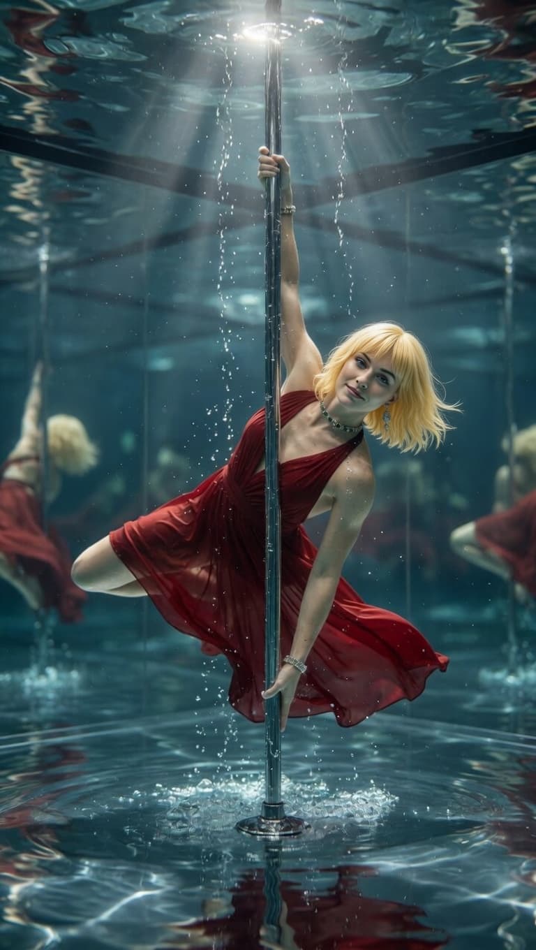 Ultra-realistic cinematic underwater photograph ca... - PromptHero