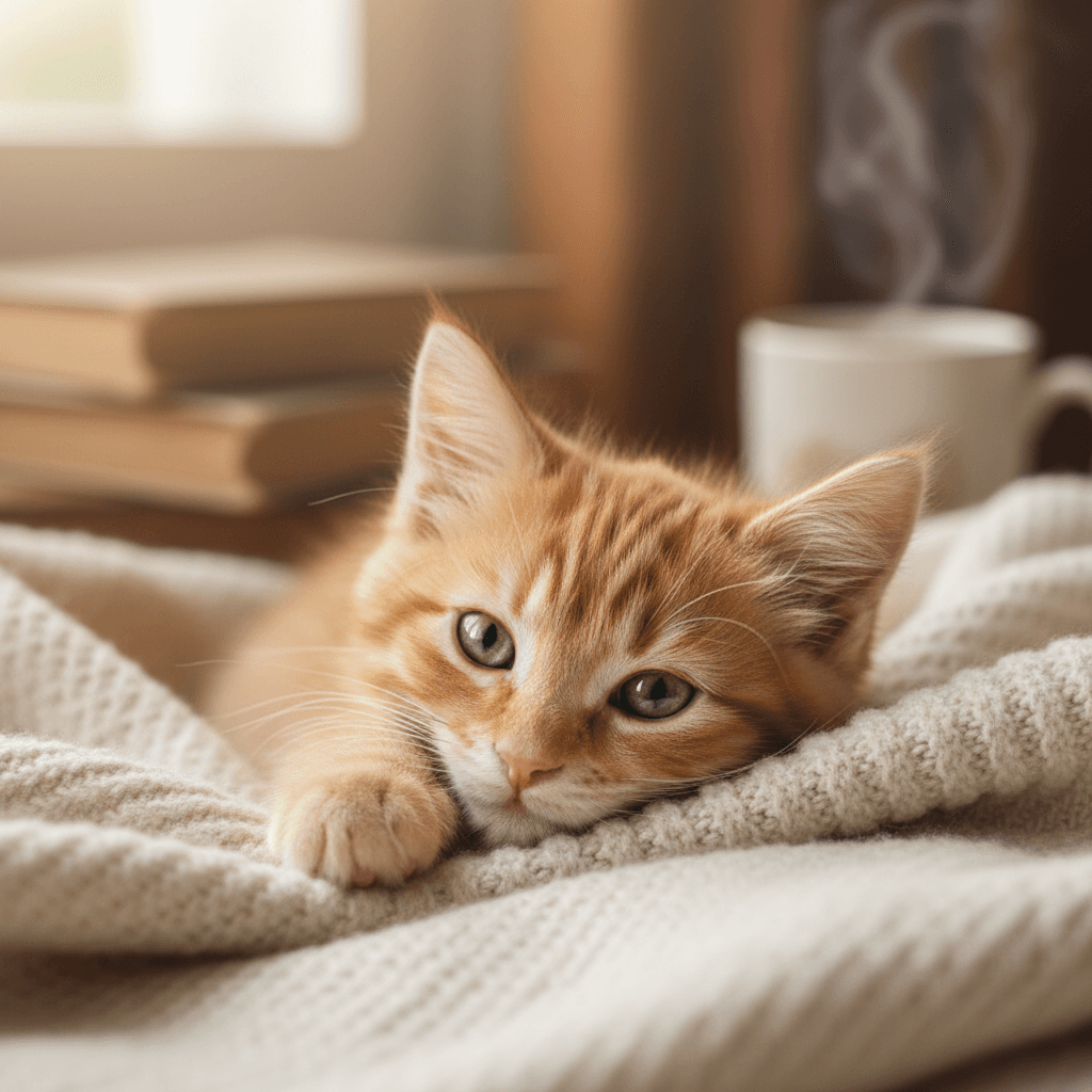 Nano Banana prompt: A cute cat - Nano Banana