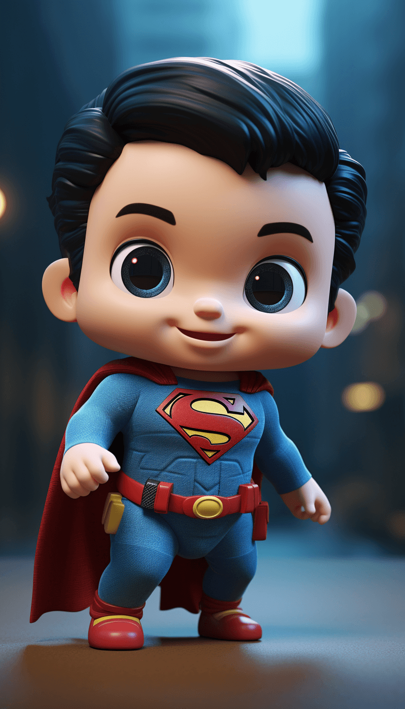 Superman baby - Midjourney