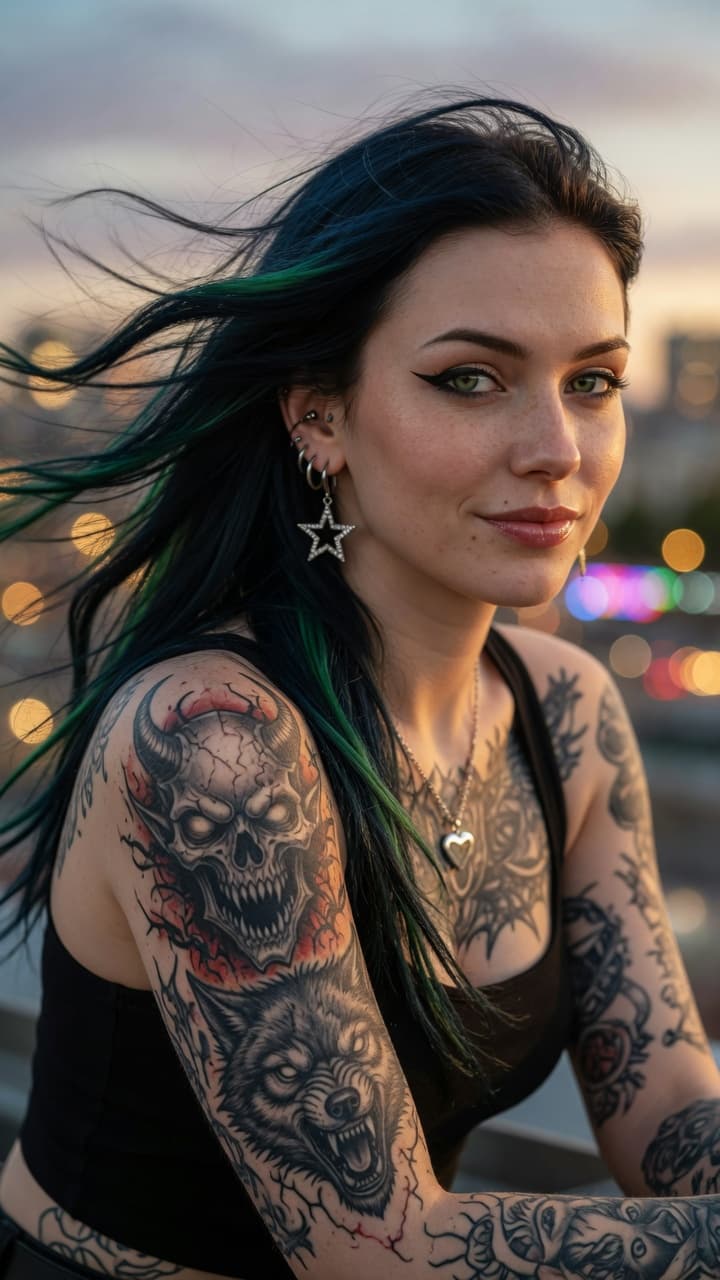 Ultra-realistic photography of a beautiful young w... - PromptHero