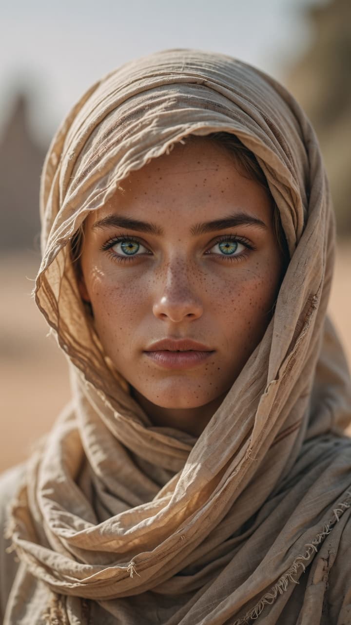 Ultra-realistic National Geographic level portrait... - PromptHero