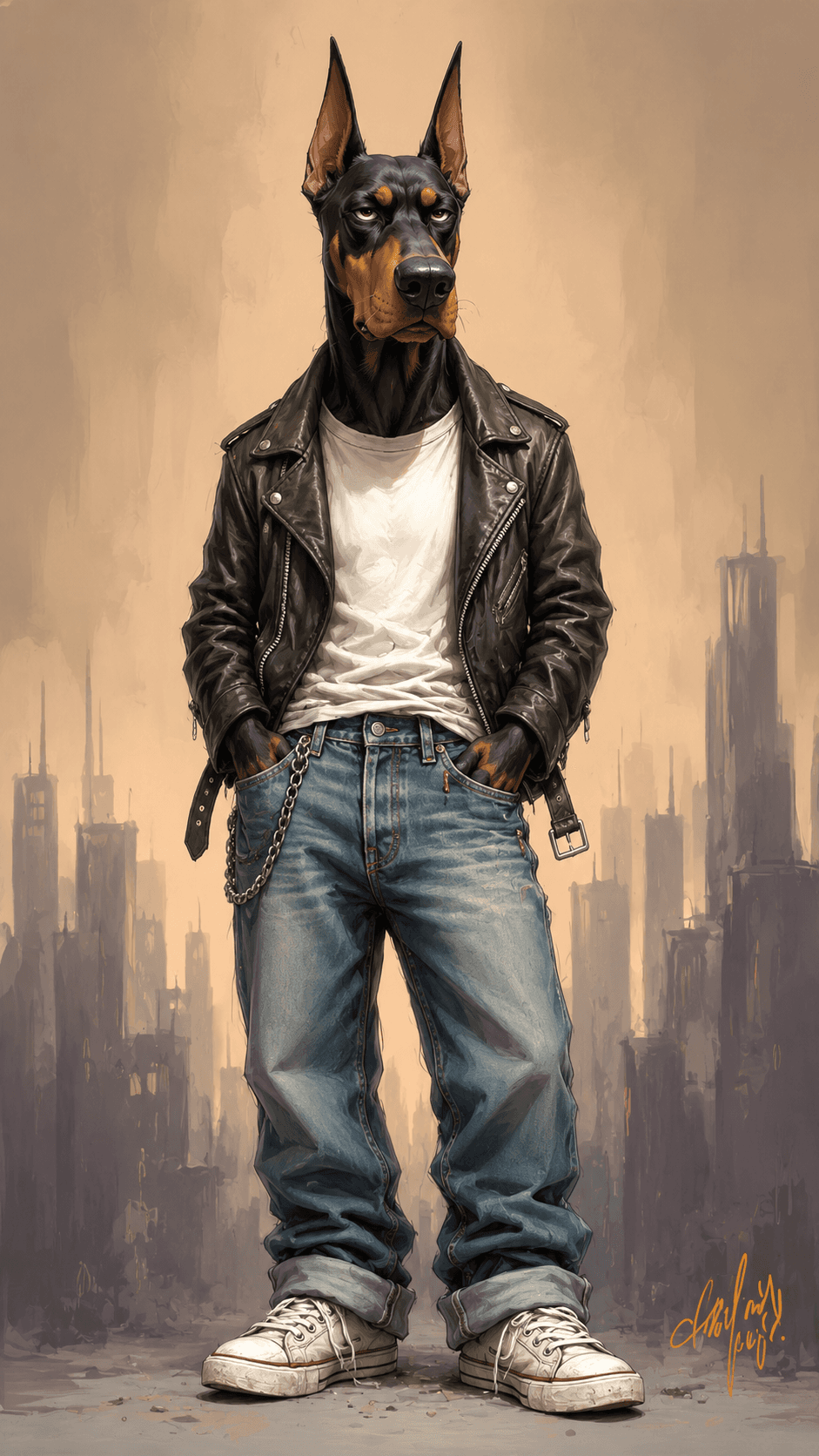 Utilise le style graphique de l'image présentée en... - PromptHero
