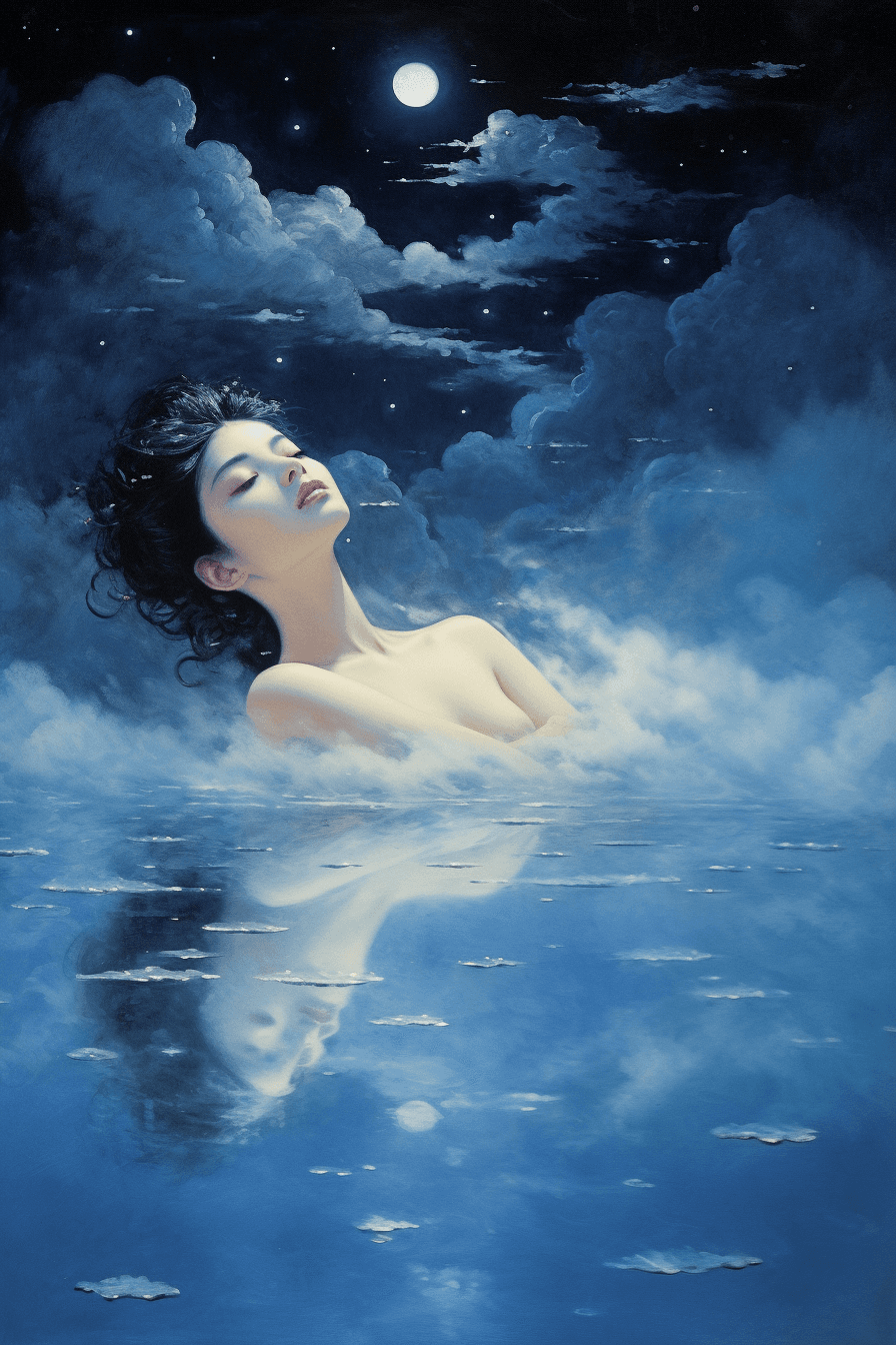 Midjourney prompt: imagine by Hiroshi Yoshida,An ancient Chinese woma... - Midjourney