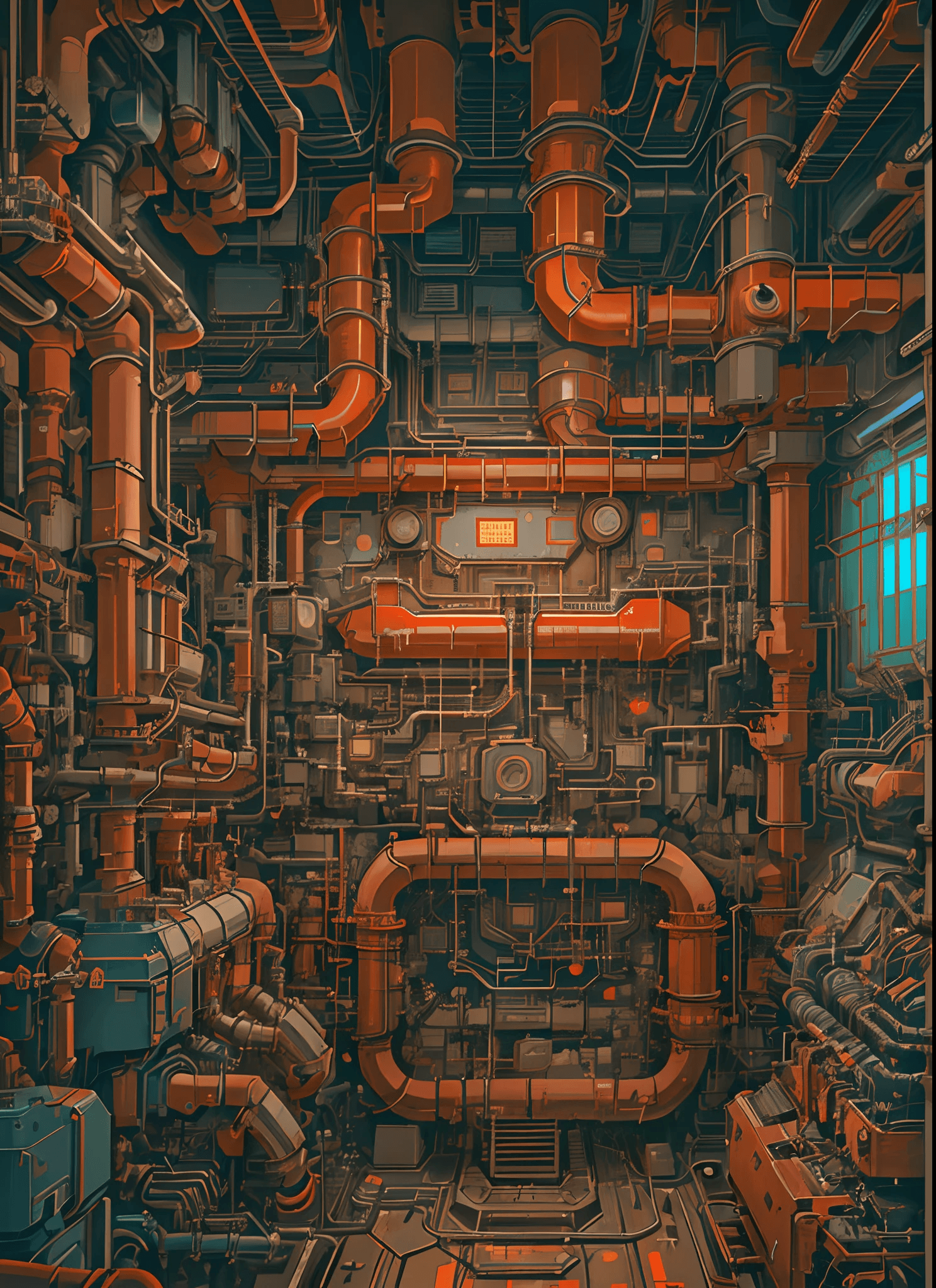 Stable Diffusion prompt: masterpiece, concept art, medium shot, centered, a... - Stable Diffusion
