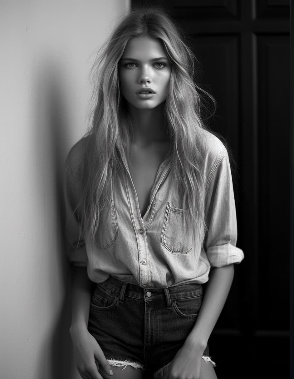Midjourney prompt: Thinspo model --q 2 --v 5 --ar 3:4 - Midjourney