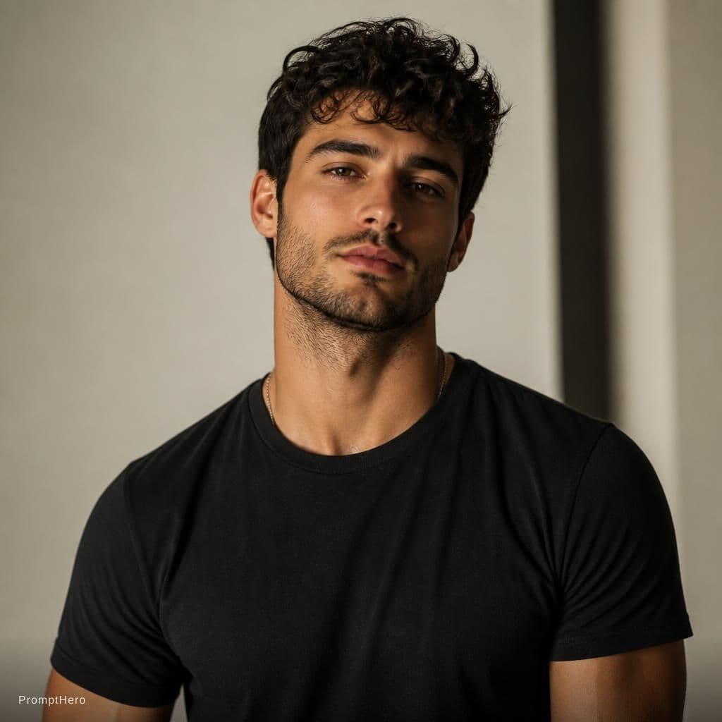 ChatGPT Image prompt: Man model - ChatGPT Image