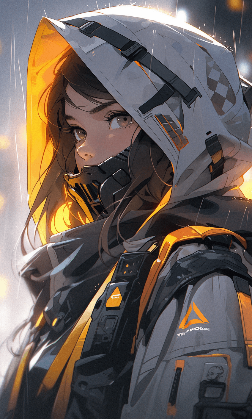 Midjourney prompt: sci fi character art, cool artwork, futuristic sty... - Midjourney