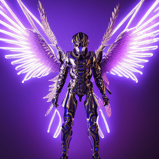 Stable Diffusion prompt: a photo of 8k ultra realistic archangel with 6 win... - Stable Diffusion