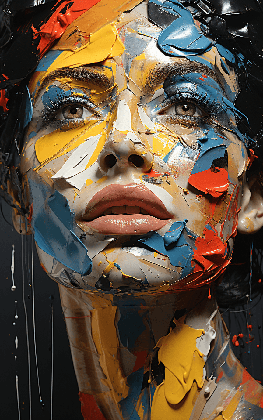 Midjourney prompt: "The Enchanting Curvaceous Beauty", by Ben Quilty ... - Midjourney