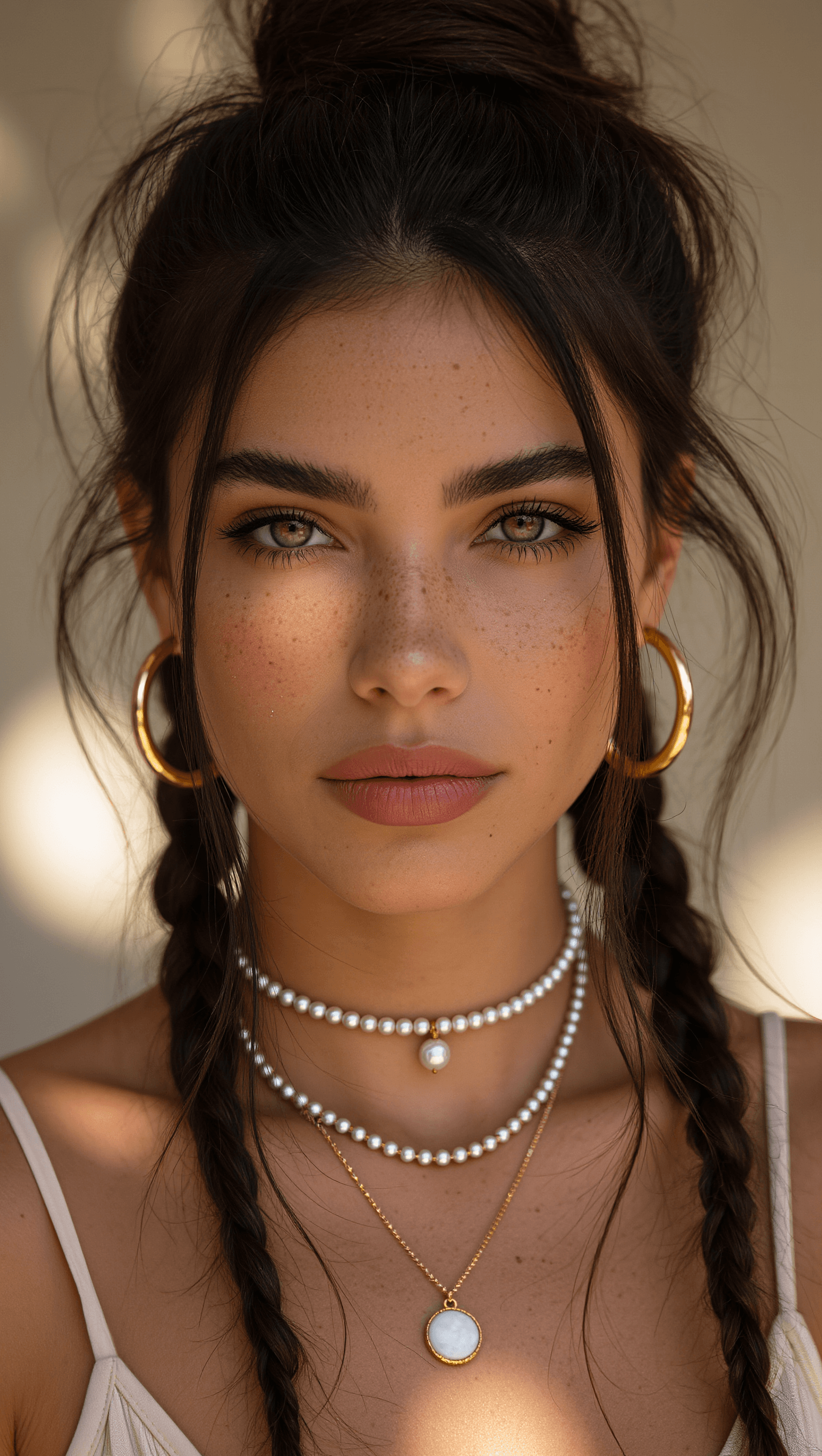 Ultra-realistic portrait photography of a stunning... - PromptHero