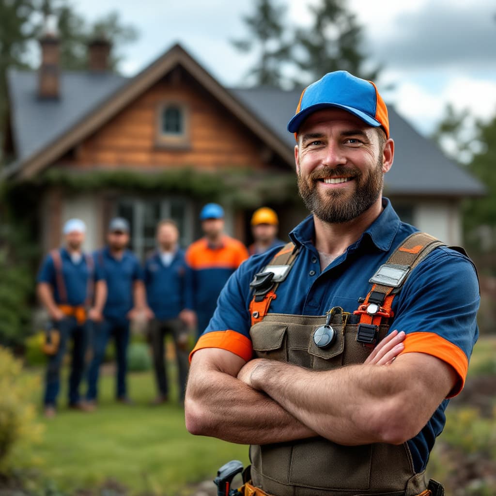 FLUX prompt: ultra realistic photograph of roofing contractor s... - FLUX