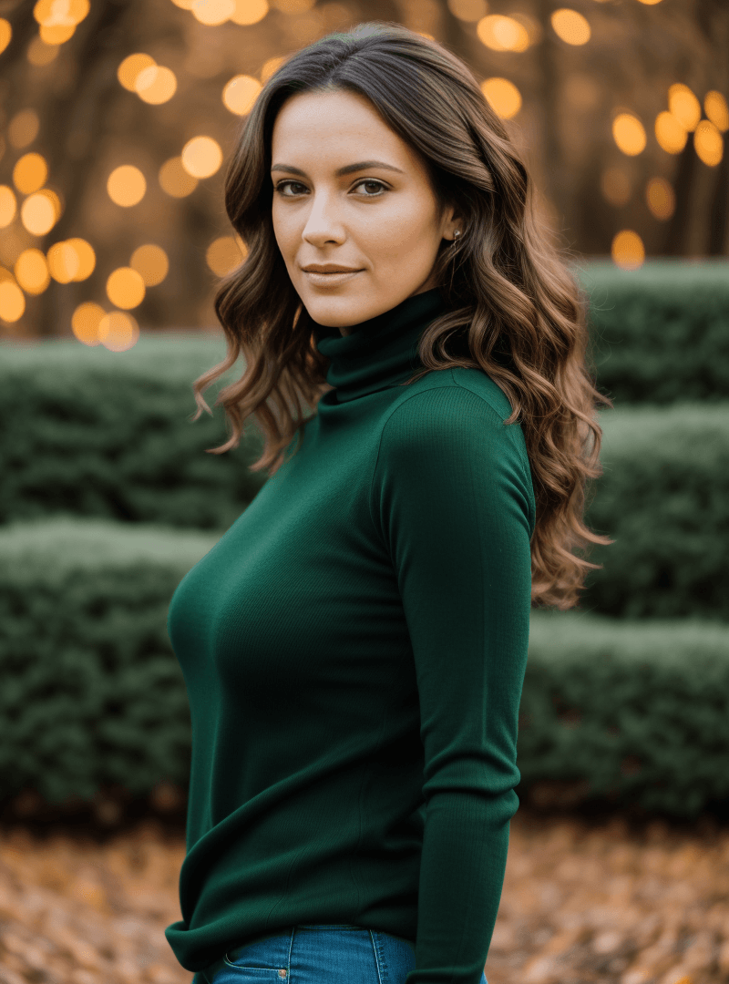 An evening portrait - Stable Diffusion