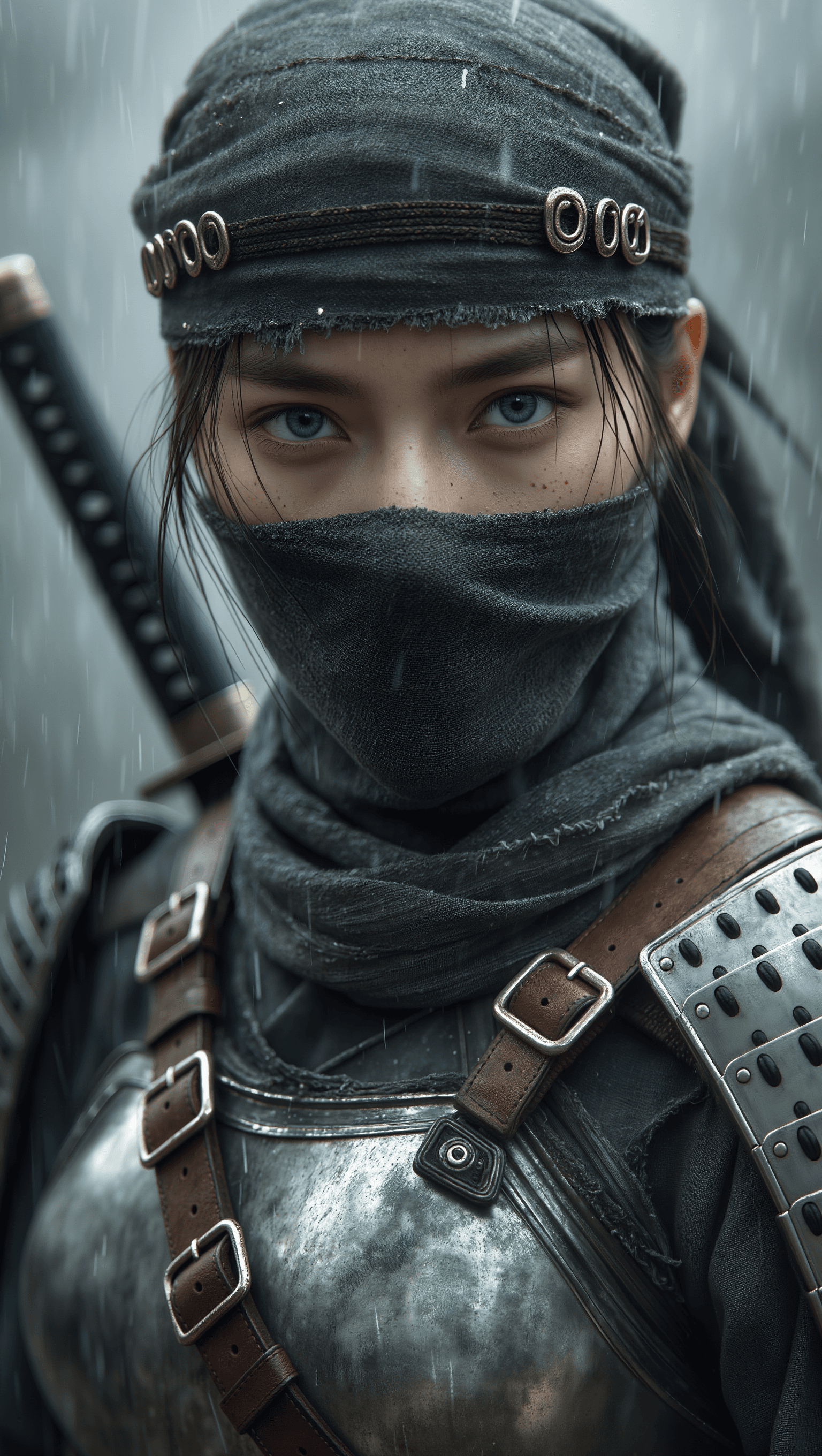 Ultra-realistic portrait photography of a striking... - PromptHero