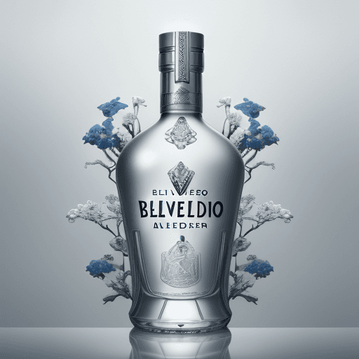 DreamShaper prompt: Ad campaign of belvedere vodka. Product photo --v ... - DreamShaper