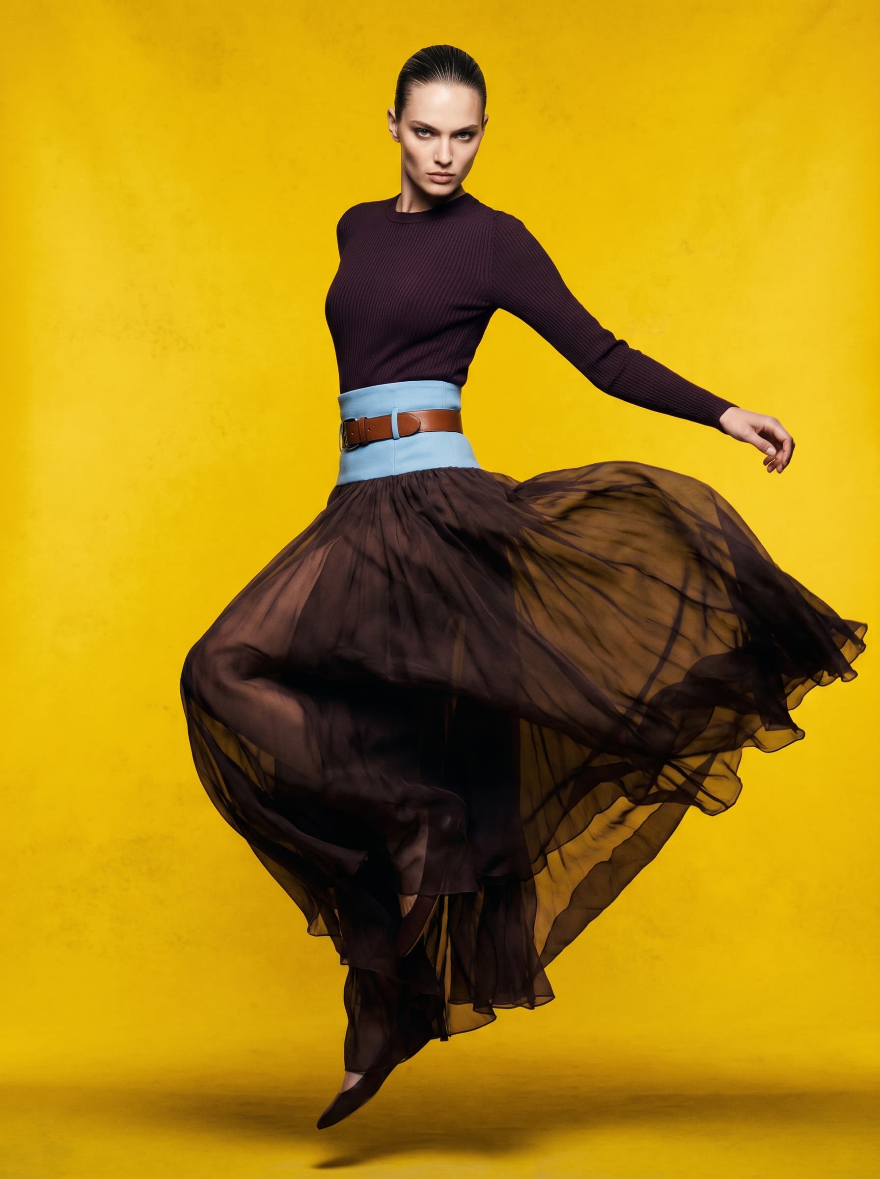 FLUX prompt: (Nano Banana Pro) High-fashion editorial portrait,... - FLUX