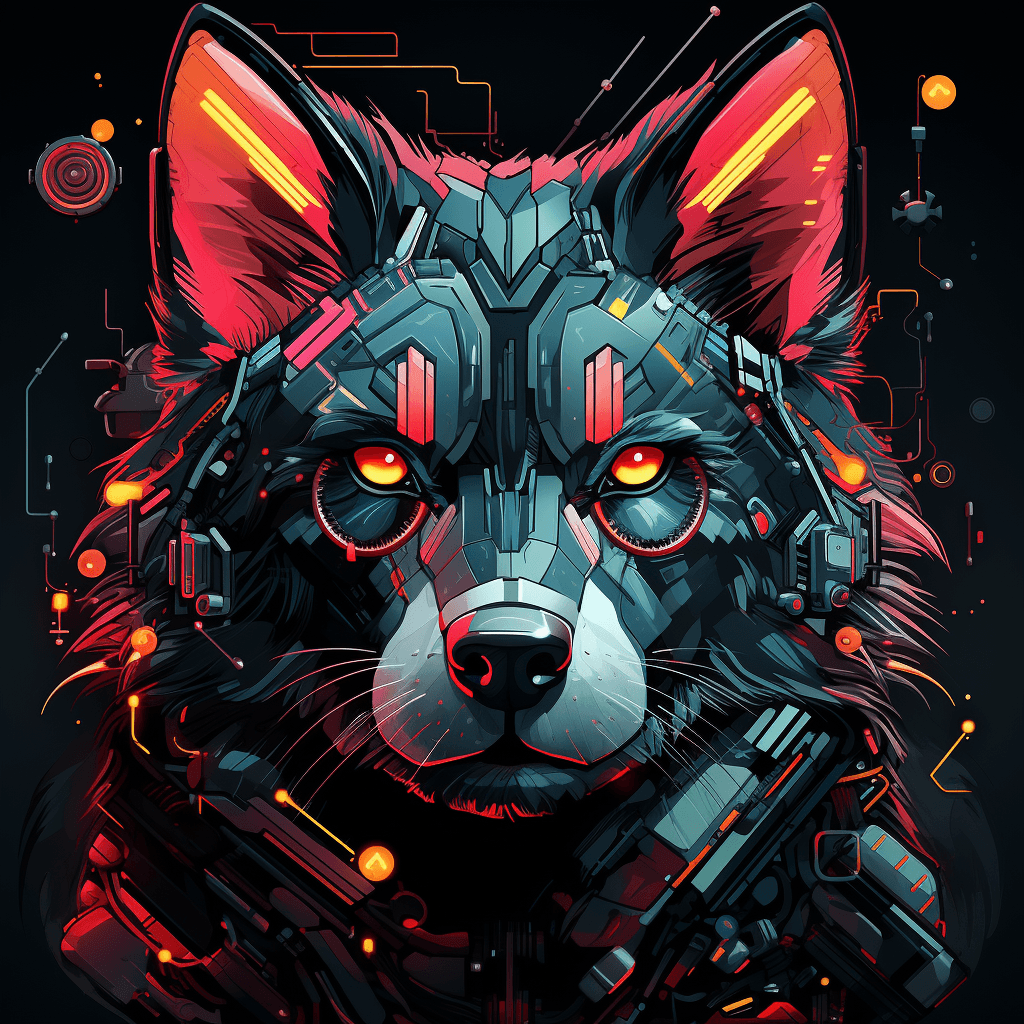 It's about a cyberpunk style mecha-anima - Midjourney