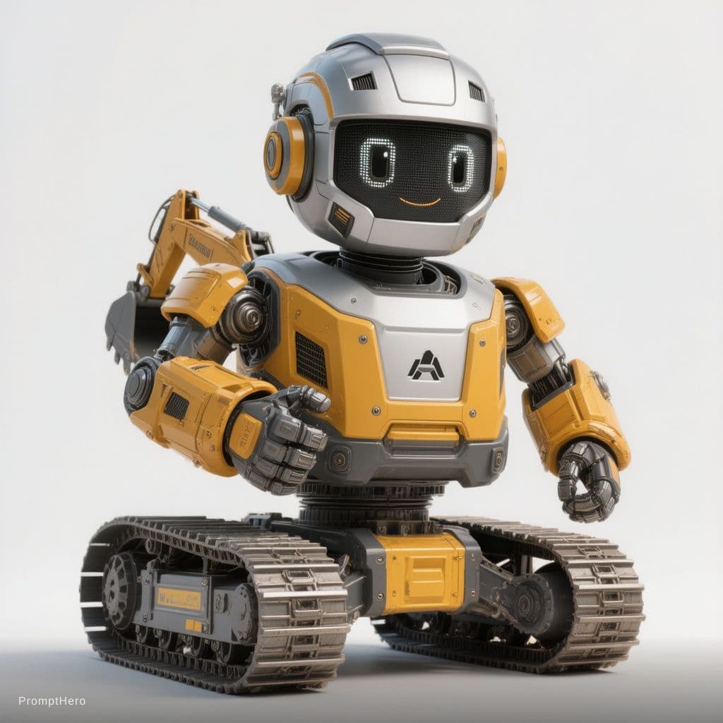 Hero prompt: Create a premium industrial mascot character for a... - Hero