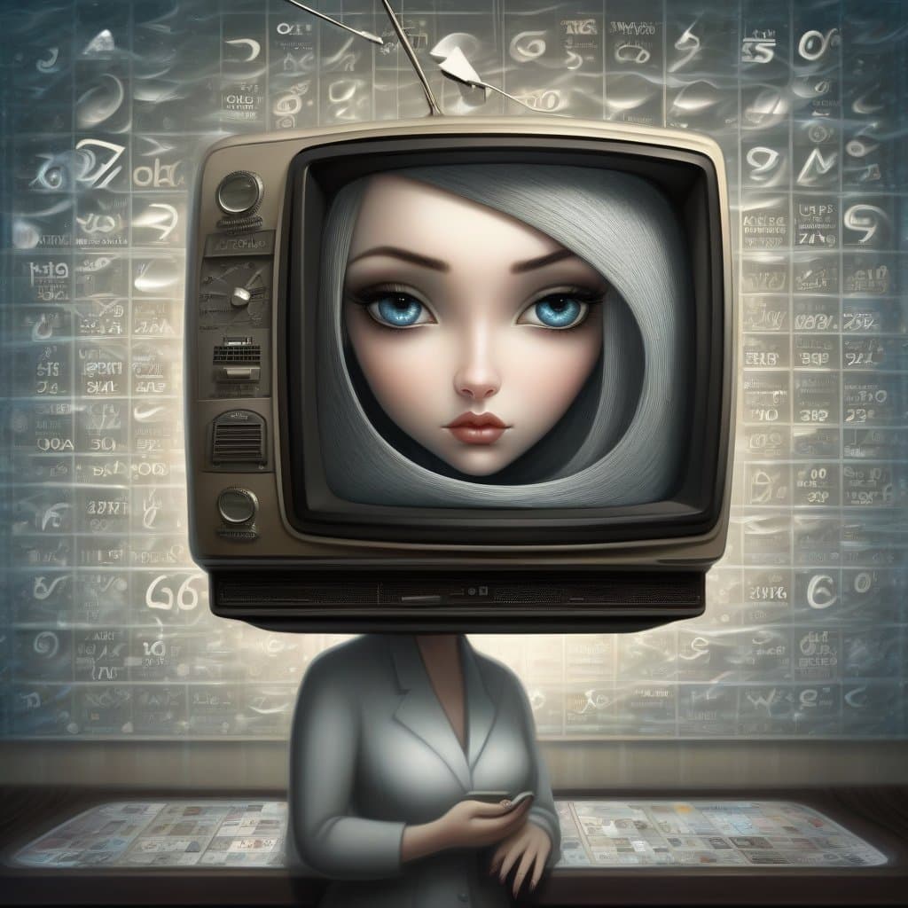 The Weather Girl - Stable Diffusion
