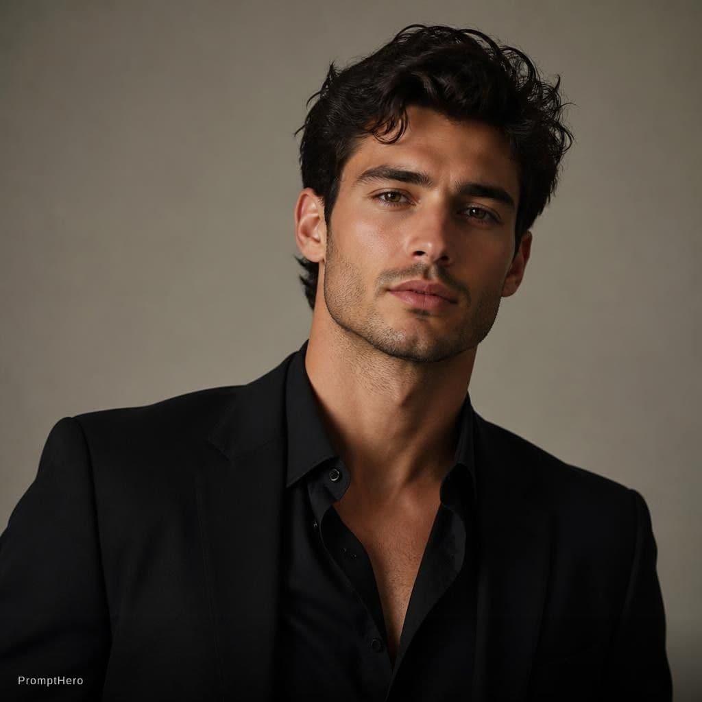 ChatGPT Image prompt: Man model - ChatGPT Image