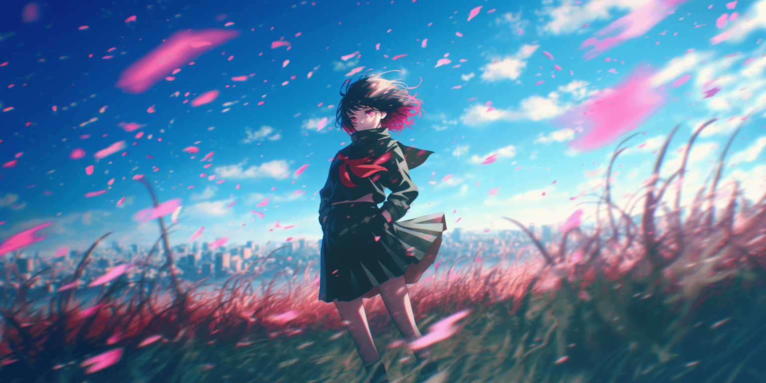 Midjourney prompt: Maki from jujutsu no kaisen, colorful realism, int... - Midjourney