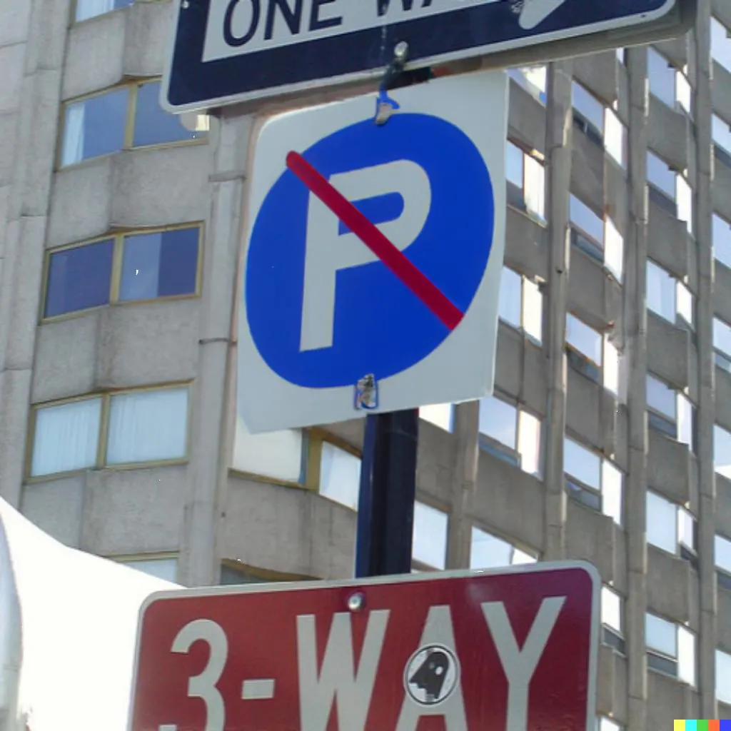 remove the lower sign before