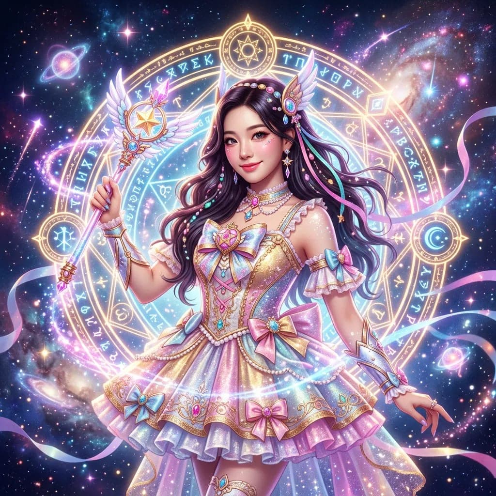 الفتاة السحرية Anime Idol AI Filter