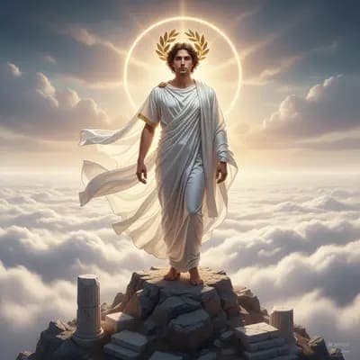 Greek God Olympus Marble AI Portrait - MakeMyTrend