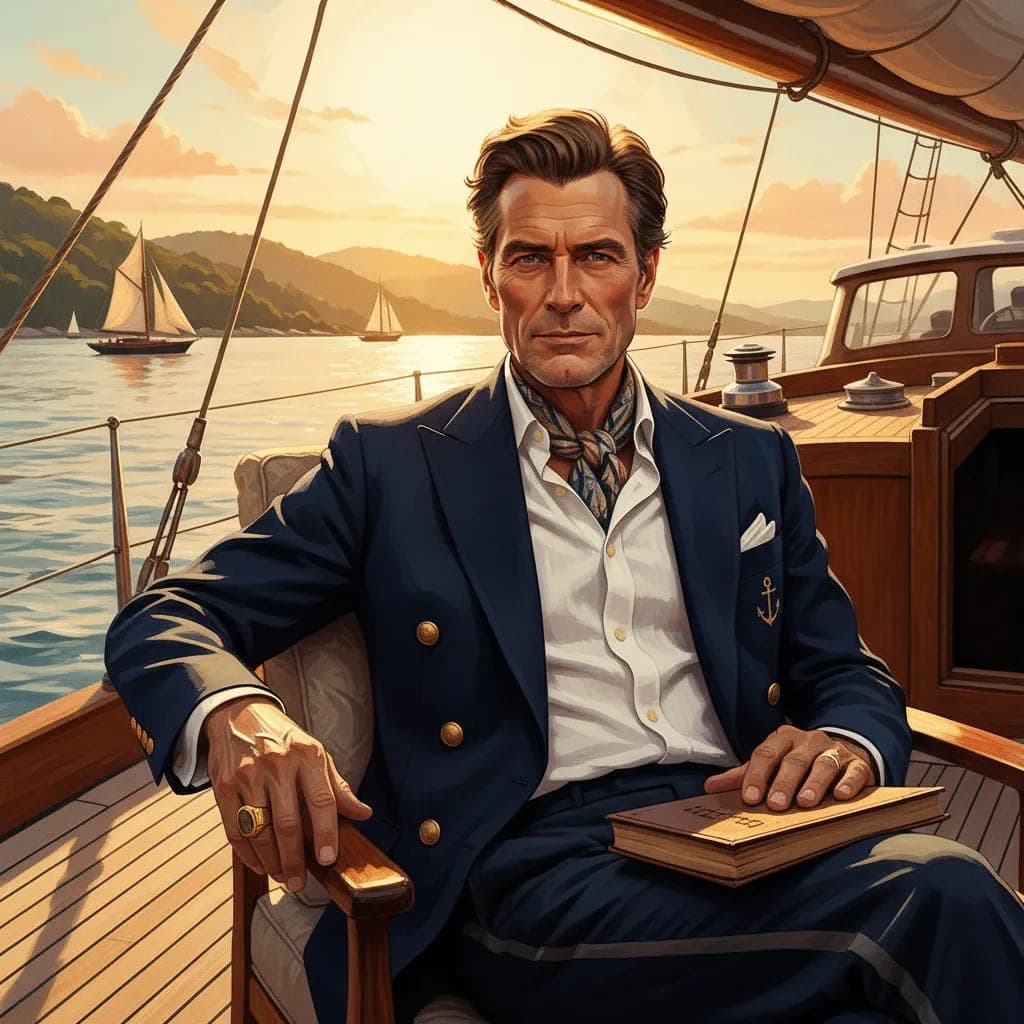 Old Money Nautical Club Filter AI