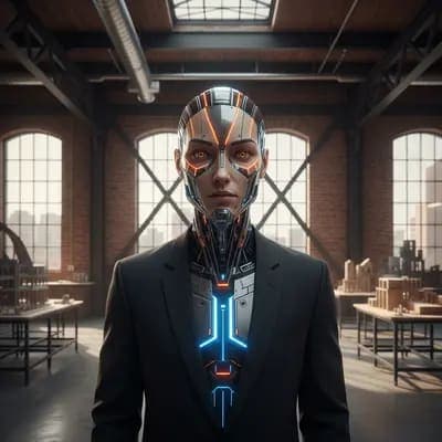 Industrial Loft Architect AI Trend Portrait - MakeMyTrend