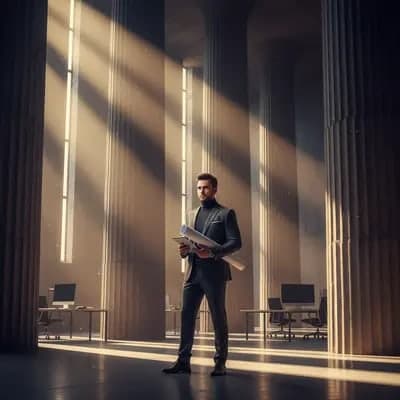 مهندس مكتب خرساني وحشي، صورة بالذكاء الاصطناعي - MakeMyTrend