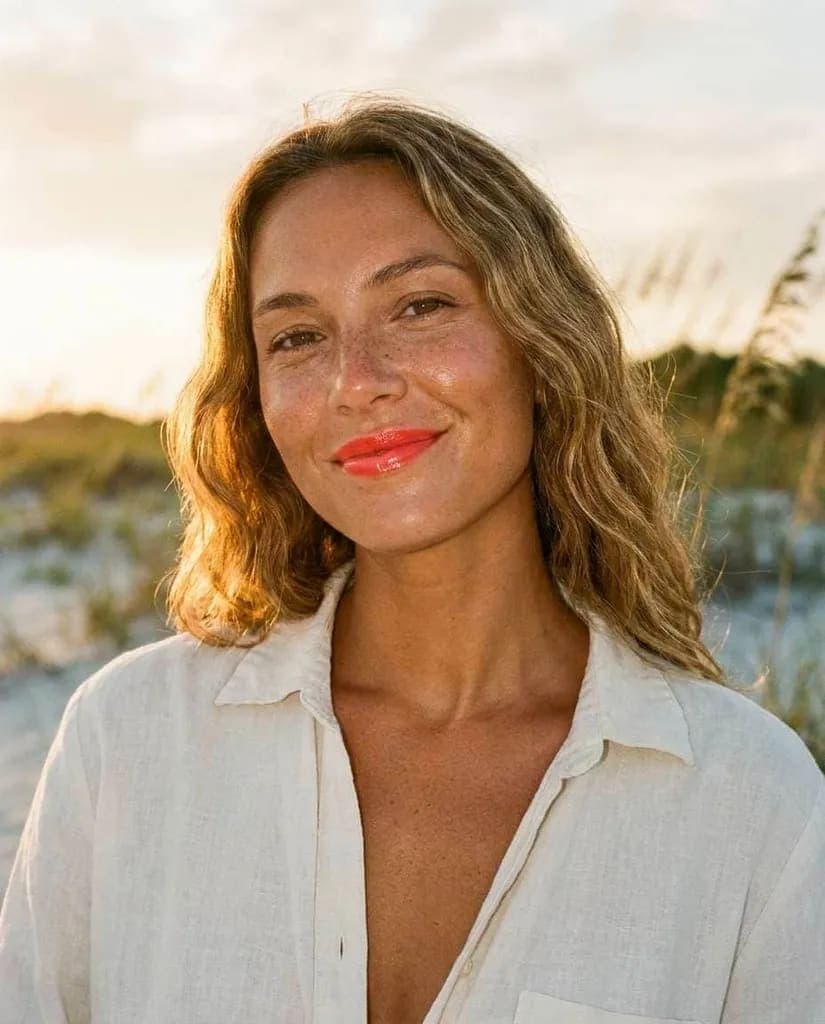 Beach Coral Glow
