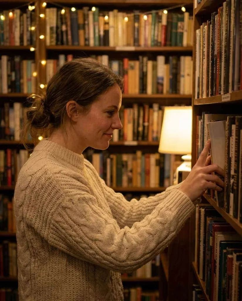 Bookstore Quiet Vibe