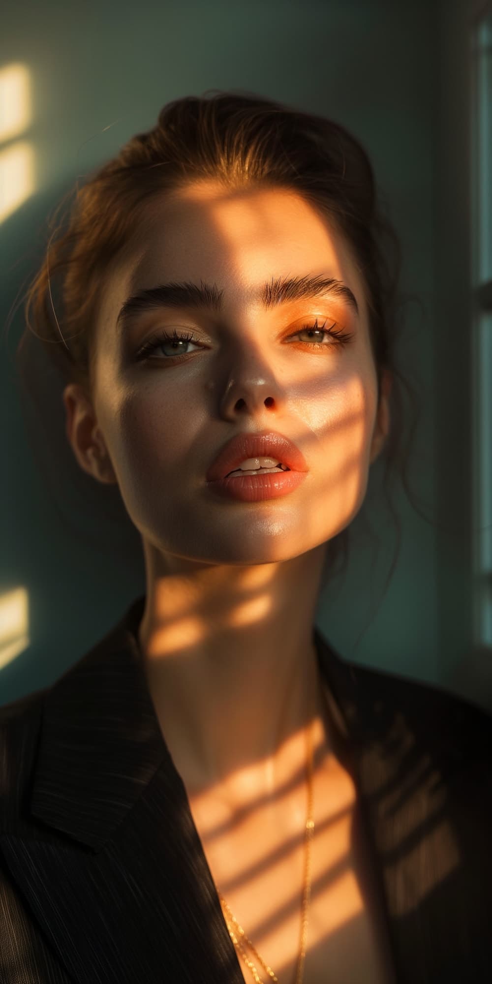 Midjourney prompt: high-resolution photograph, woman, stunning use of... - Midjourney