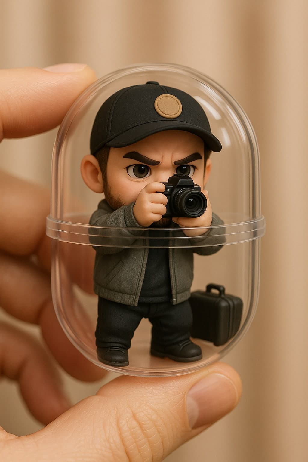 ChatGPT Image prompt: { "subject": { "type": "chibi figurine", ... - ChatGPT Image