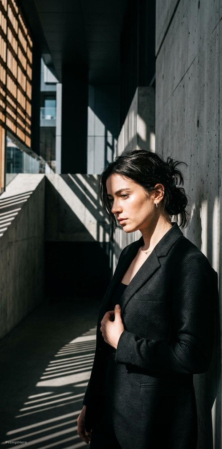 Hero prompt: high-resolution photograph, woman, stunning use of... - Hero