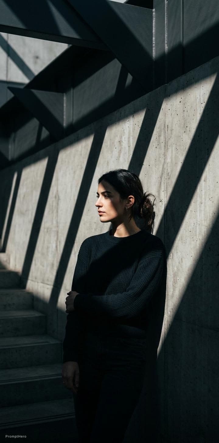 Hero prompt: high-resolution photograph, woman, stunning use of...