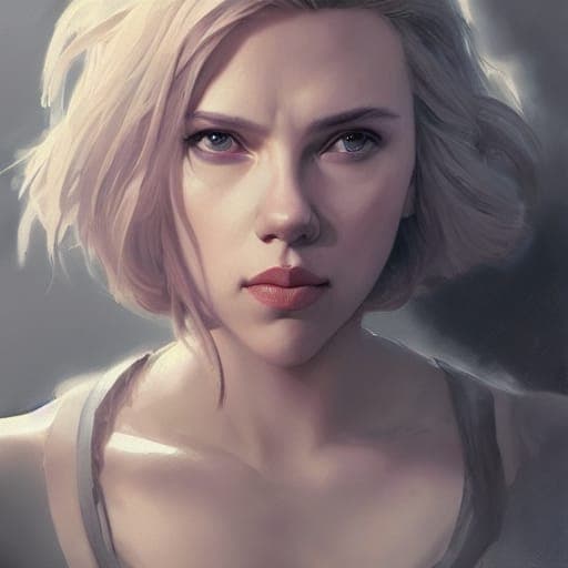 Stable Diffusion prompt: Scarlett Johansson, highly detailed, artstation, s... - Stable Diffusion