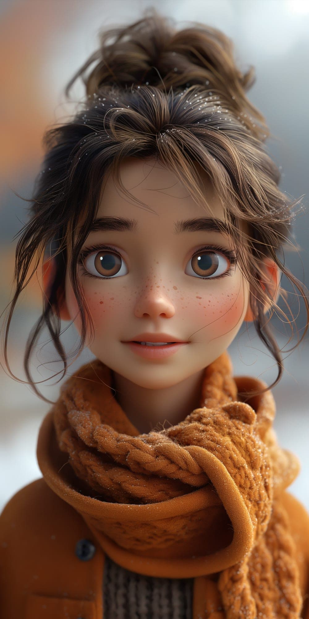 Midjourney prompt: 3d image, cute girl, in the style of Pixar --ar 1:... - Midjourney