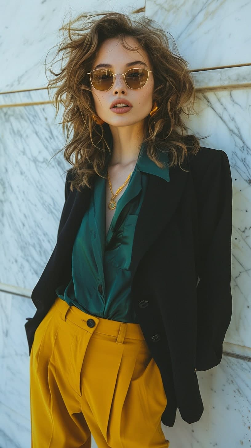 Realism fashion model